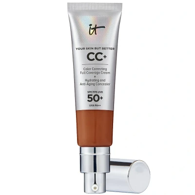 Afbeelding van IT Cosmetics Your Skin But Better CC+ Cream SPF50 Foundation Anti Aging &amp; Hydraterend Fair 32ml
