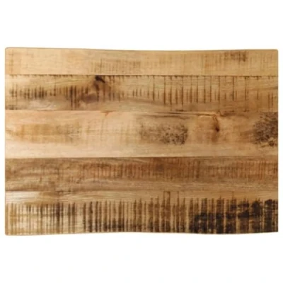 Afbeelding van vidaXL Tafelblad met natuurlijke rand 60x40x2,5 cm massief mangohout
