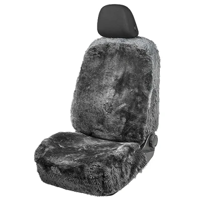 Afbeelding van Walser Autositzbezug Mona Lammfell &amp; Webpelz, 12 14 mm anthrazit ZippIt 110 115