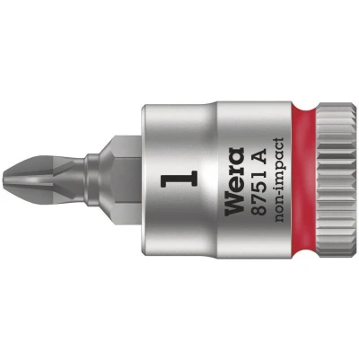 Afbeelding van Wera 05003350001 8751 A Zyklop Dopbit Philips PH1 x 28mm 1/4&quot;
