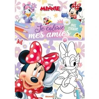 Afbeelding van DISNEY MINNIE LIVRE DE COLORIAGE AVEC STICKERS