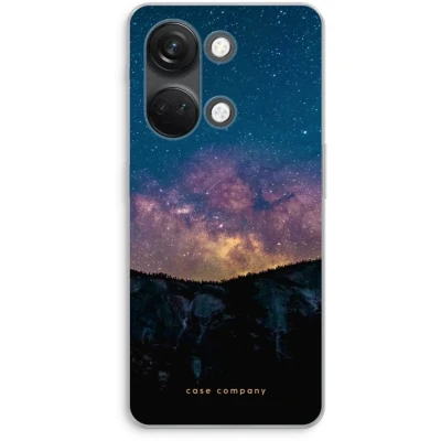 Afbeelding van Case Company® hoesje geschikt voor OnePlus Nord 3 Travel to space Soft Cover Telefoonhoesje Bescherming aan alle Kanten en Schermrand