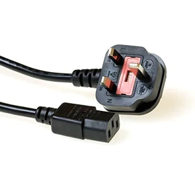 Afbeelding van ACT AK5441 Stroomkabel UK Connector/C13 Zwart 1 meter