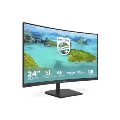 Afbeelding van Monitor Philips 241E1SC/00 23,6&quot; LED VA LCD Flicker free 50 60 Hz