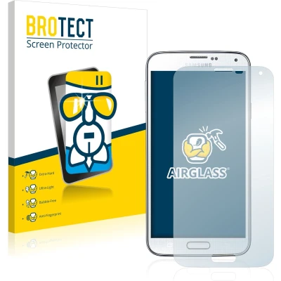 Afbeelding van BROTECT Screenprotector voor Samsung Galaxy S5 Folie Beschermfolie Beschermglas transparant