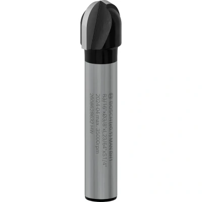 Afbeelding van Bosch Accessories 2608628632 Halfrondprofielfrees Werklengte 9.20 mm Schachtdiameter 6.35 1 stuks