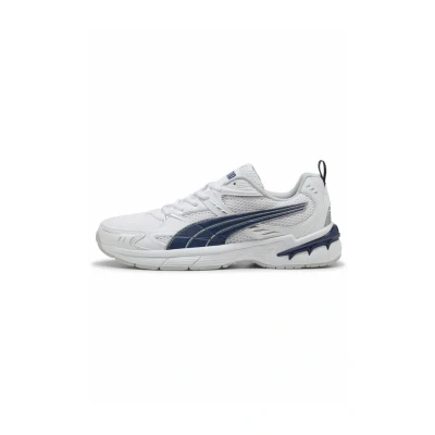 Afbeelding van Puma Milenio TECH Sneakers laag, Maat: 37, White persian blue silver Kunststof/ textiel