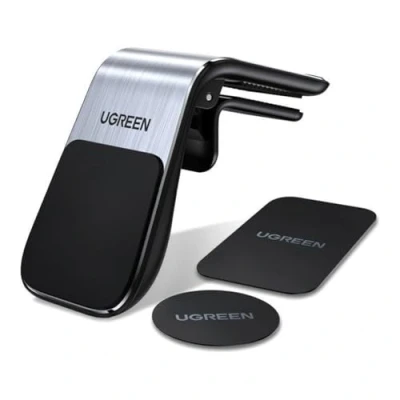 Afbeelding van UGREEN Universele Magnetische Autohouder Telefoonhouder voor Ventilatierooster met Magneet Zwart