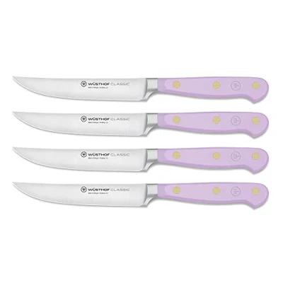 Afbeelding van Wusthof Classic steakmessenset purple yam 4 delig