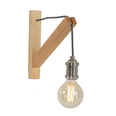 Afbeelding van Wandlamp Mexlite Obian Bruin