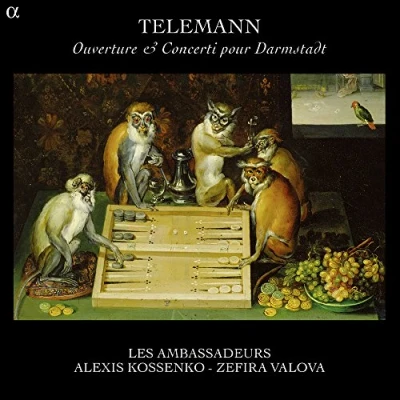 Afbeelding van Les Ambassadeurs Kossenko, Alexis Valova, Zefi Ouverture &amp; Concerti Pour Darmstädt (CD)