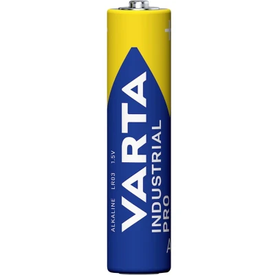 Afbeelding van Varta Batterij Alkaline, Micro, AAA, LR03, 1.5V Industrial Pro, Bulk (1 Pack)