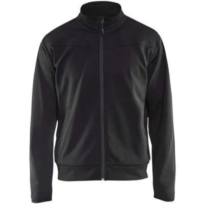 Afbeelding van Blaklader Service sweatshirt met rits 3362 2526 Zwart/Donkergrijs XS