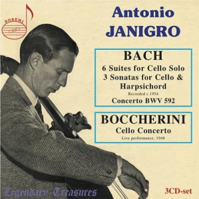 Afbeelding van Bach Boccherini: 6 Cello Suites, Sonatas, Concer
