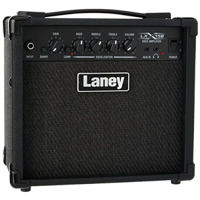 Afbeelding van Laney LXB Series LX15B Bass Gitaar Combo Amp 15W 2 x 5 inch woofers