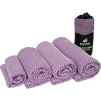 Afbeelding van Reishanddoek van bamboevezel, ultra lichtgewicht, sterk absorberend, antibacterieel en sneldrogend, beter dan conventionele microvezels, voor sport, reizen, trekking, alle maten in 5 kleuren