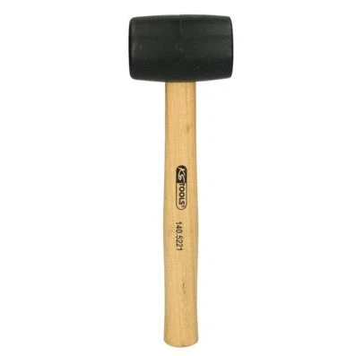 Afbeelding van KS TOOLS 140.5221 Rubberen hamer 300, 80 Hout (hickory) 340