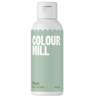 Afbeelding van Colour Mill Oil Blend Voedingskleurstof op Oliebasis Sage 100 ml