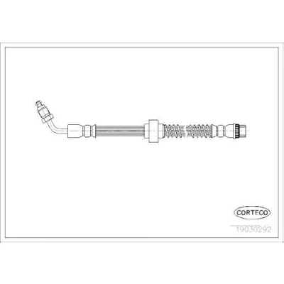 Afbeelding van CORTECO 19030292 Remslang Achteras 462