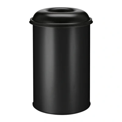 Afbeelding van Papierbak vlamdovend 200ltr zwart