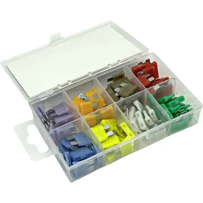 Afbeelding van ESKA 340.750 Standaard steekzekering (auto) 4 A, 5 7.5 10 15 20 25 30 A Violet, Oranje, Bruin, Rood, Blauw, Geel, Wit, Groen 80 stuk(s)