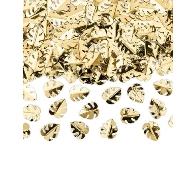 Afbeelding van 15 g confetti met gouden bladeren