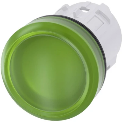 Afbeelding van Siemens 3SU1001 6AA40 0AA0 Verlichte melder Plat Groen 1 stuk(s)