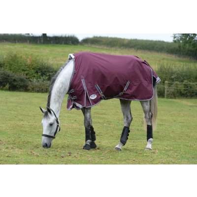Image de Weatherbeeta Couverture d&#039;Hiver Comfitec Plus Dynamic II Standard Neck Medium/Lite Maroon/Gris/Blanc 90/140