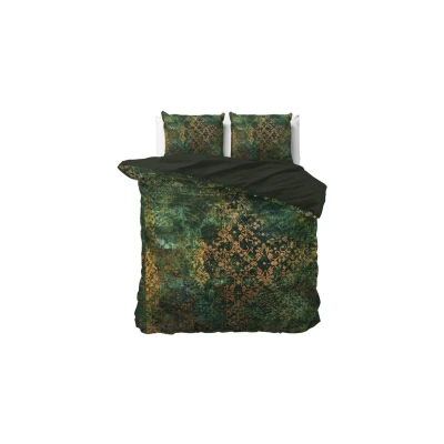Afbeelding van Dekbedovertrek 2 Persoons 200x200 Dreamhouse Satijn Groen
