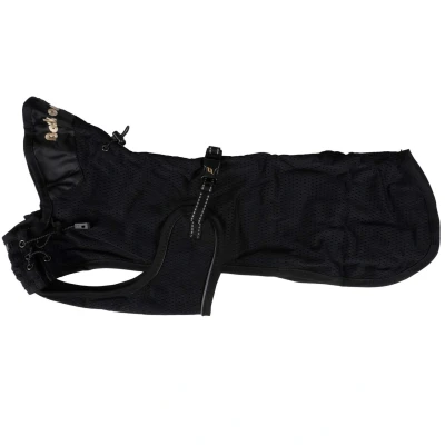 Afbeelding van Back on Track Honden Meshdeken Teckel Zwart M, 45cm