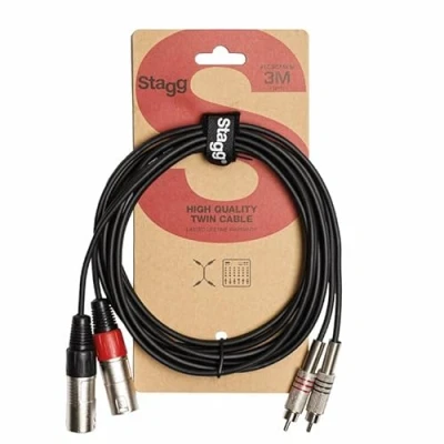 Image de Stagg 3M Cable Bretelle Rcam Xlrm