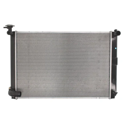 Afbeelding van THERMOTEC D72051TT Radiateur Aluminium voor voertuigen met/zonder airco 676 472 22 CTV automaat (trappenloos) Koelribben gesoldeerd LEXUS: RX II