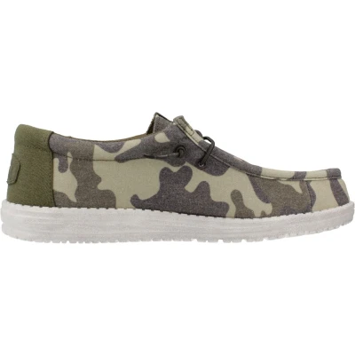 Afbeelding van HEY DUDE WALLY WASHED CAMO Groen 42 EU