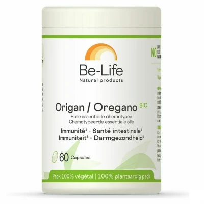 Afbeelding van Be Life Oregano bio 60 capsules