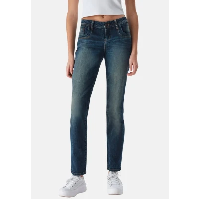 Afbeelding van LTB Dames Jeans Broeken Valentine regular/straight Fit Blauw Volwassenen Denim Jeansbroek