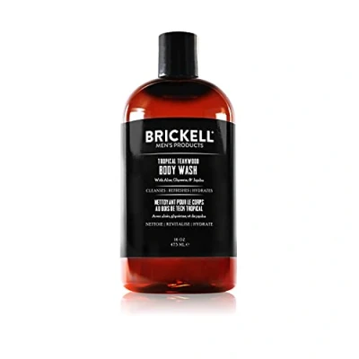Afbeelding van Brickell Invigorating Body Wash Tropical Teakwood 473 ml.