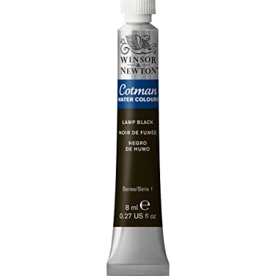 Afbeelding van Winsor &amp; Newton 8840101 Cotman Watercolor Studio Color Waterverf, levendige kleuren van hoge kwaliteit met zeer goede verwerkingseigenschappen, 8 ml tube lamp