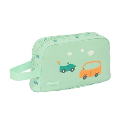 Afbeelding van Thermische Snacktas Safta Auto&#039;s Groen 21.5 x 12 6.5 cm