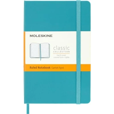 Image de Carnet ligne poche rigide bleu lagon