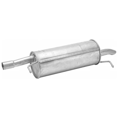 Afbeelding van HELLA 8LD 366 036 381 Einddemper Achter Met aanbouwdelen