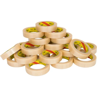 Afbeelding van Klika Pvc e (nar) transparant 25 mm x 66 meter 12 stuks