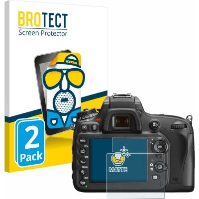 Afbeelding van BROTECT Screenprotector voor Nikon D600 Folie Beschermfolie matte (2 Stuks)