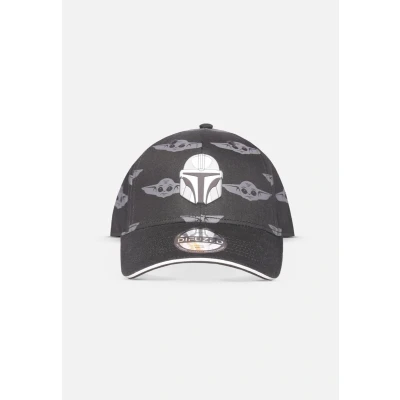 Afbeelding van Star Wars The Mandalorian Snapback Pet Zwart