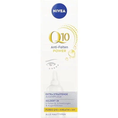Afbeelding van NIVEA Q10 Power Extra verstevigende oogcrème tegen rimpels, verlicht rimpels en zwellingen, vochtinbrengende crème met Q10, creatine hyaluronzuur (15