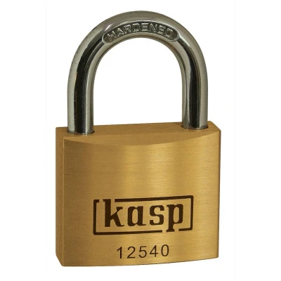 Afbeelding van Kasp K12560A3 Hangslot 60 mm Gelijksluitend Goud geel Sleutelslot