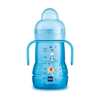 Afbeelding van Mam Mok Trainer, 4 maanden, 220 ml, hemelsblauw