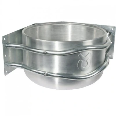 Afbeelding van Kerbl Aluminium Voerbak Rond hoek Model 18L