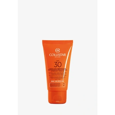 Afbeelding van 2x Collistar Globale Anti Age Protection Tanning Face Cream SPF 30 50 ml