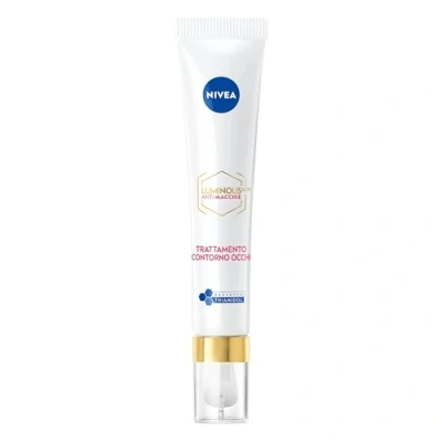 Afbeelding van NIVEA Cellular luminous630 anti vlek oogcrème 15 ml, rimpel, vlekken en donkere kringen, hyaluronzuur voor een uitgebreide blik