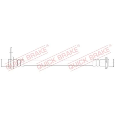 Afbeelding van QUICK BRAKE 25.071 Remslang 162 M10x1 TOYOTA: Auris Hatchback